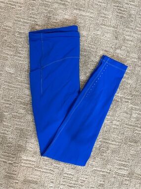 Lululemon Swift Speed Royal Blue Athletic Leggings 28” size 10